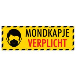 Mondkapje-spandoek