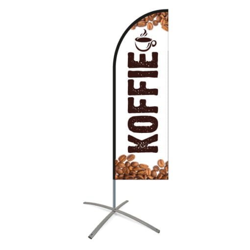 Koffie beachflag - Afbeelding 3