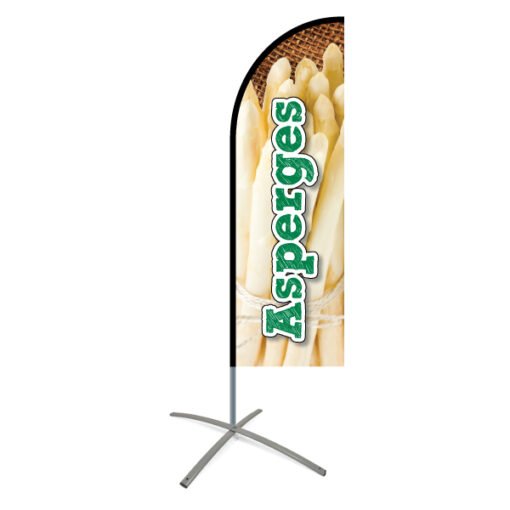 Asperges beachflag - Afbeelding 3