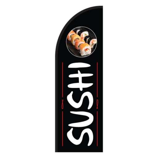 sushi-I-beachflag