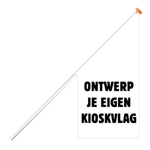 Kioskvlag - Zelf ontwerpen