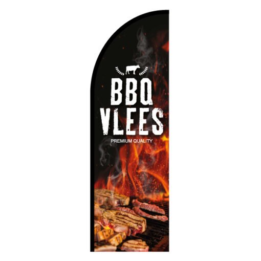 bbq vlees vlag