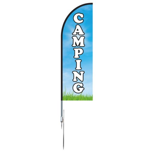 Camping beachflag - Afbeelding 5