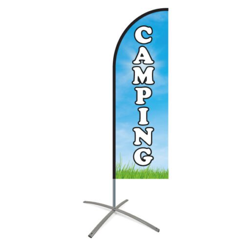 Camping beachflag - Afbeelding 4
