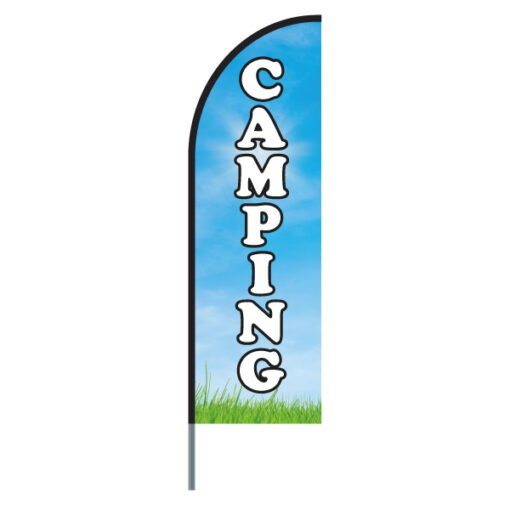 Camping beachflag - Afbeelding 3